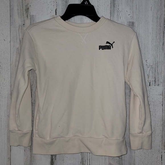 Puma Girls Crew Neck Sweatshirt - Picture 1 of 3